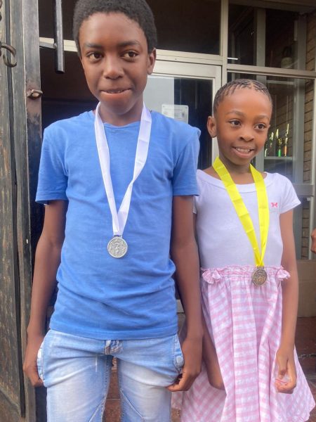 Cross country Boys Under 14 Silver Medalist and girls under 11 Bronze Medalist